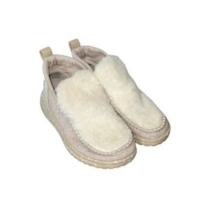 Hey Dude Denny Marshmallow Dream Faux Fur Ankle Boots Women US 5 122050655
